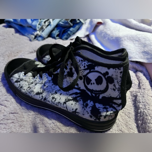 JACK SKELLINGTON UNISEX CANVAS SHOES – HIGH TOP KY31 Size 9 UNISEX - Picture 16 of 16